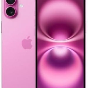 Apple iPhone 16, US Version, 128GB, Pink – Unlocked (Renewed Premium)