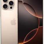 Apple iPhone 16 Pro, US Version, 256GB, Desert Titanium – Unlocked (Renewed)