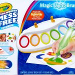 Crayola Color Wonder Magic Light Brush, Mess Free Painting Station for Kids, Gift for Kids, Toddler Toys & Activities, Ages 3, 4, 5